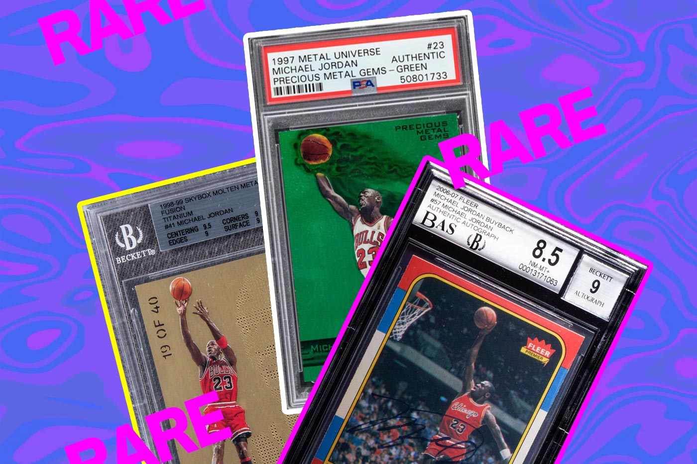 Here’s all the Michael Jordan cards that are worth money $$$brrr
